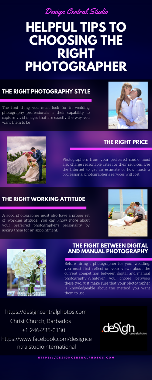 Helpful Tips To Choosing The Right Photographer