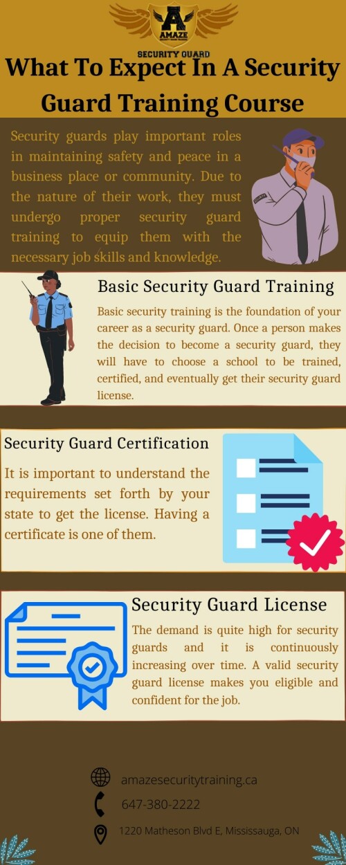 What To Expect in a Security Guard Training Course