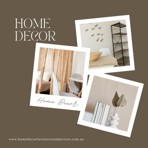 Home Decor Furniture expertly crafted collections offer a wide range of stylish furniture, accessories, decor, and for more information in Queensland, Melbourne, Brisbane and Sydney.


https://www.homedecorfurnitureandmirrors.com.au/collections/furniture