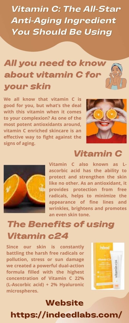 Vitamin C The All Star Anti Aging Ingredient You Should Be Using