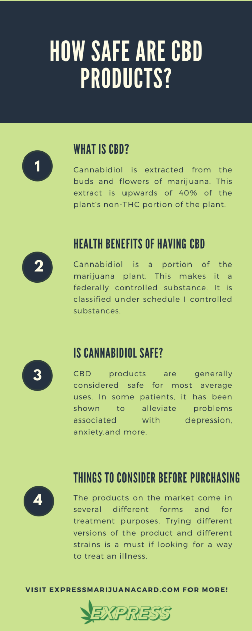 How Safe Are CBD Products?