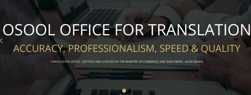 Osool is offering the quality multi-lingual translations services by his expert and experience team. To know more about us, then make a call on +966(0)114244488!

https://osool-tr.com/en/