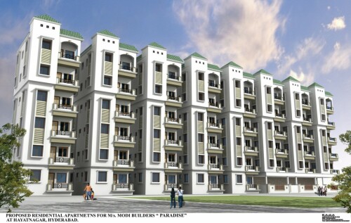 Paradise Homes is a premium apartment project of Modi Builders, situated at Hayathnagar, Secunderabad, with world-class amenities, recreational facilities, and superior specifications. Browse through their website for more details about their Residential Projects in Hyderabad and Secunderabad. https://www.modibuilders.com/current-projects-modi-builders/paradise/