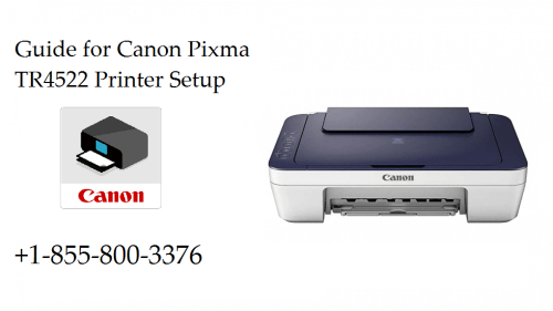 Connect Canon Pixma TR4522