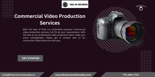 With the help of final cut multimedia exclusive Commercial Video Production Services, full fill all your requirements. With the help of our professional video production team, make your event unforgettable. Please get in contact with us for commercial video production services.-https://finalcutmultimedia.com/commercial-videos/