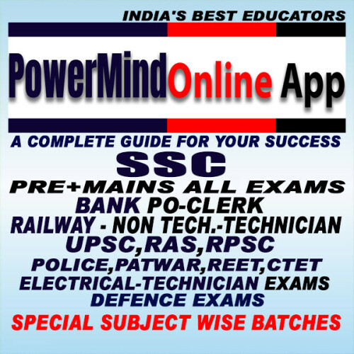 Power Mind Institute is the Best SSC Coaching in Jaipur with the best faculties and Examination level study material for each and every student, so you should come to Power Mind Institute SSC Coaching in Jaipur.

Read More:-https://www.powermindinstitute.in/SSC-Coaching-in-Jaipur