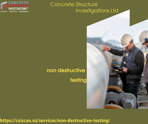 Non destructive testing is a common approach used in construction to ensure compliance with safety and environmental regulations. NDT can be used in both the pre-construction and post-construction phases of a project, helping to reduce the risk of accidents and injuries. When using NDT, companies typically use a variety of test methods, including sonar, seismic imaging, X-ray fluorescence, and laser scanning confocal microscopy. 

Materials testing is the process of verifying the properties of materials used in construction and other life-supporting systems. This can include checking for compatibility with finishes, fire safety, sound insulation, and other requirements. It also helps to ensure that materials are of the right weight and have the right thermal expansion qualities.

For More Info:-https://citiclassifieds.com/non-destructive-testing/2034

https://csiscan.nz/services/material-testing/