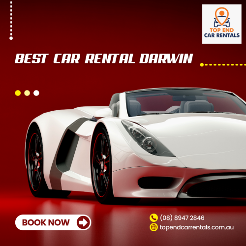 The Top End Car Rentals team welcomes you to the coastal city of Darwin with a wide range of quality rental vehicles. Hiring a rental vehicle from our Top End Car Rentals office gives you the freedom to take to the road and explore the city at your own pace and tour the beautiful coastline. Visit https://topendcarrentals.com.au/public/