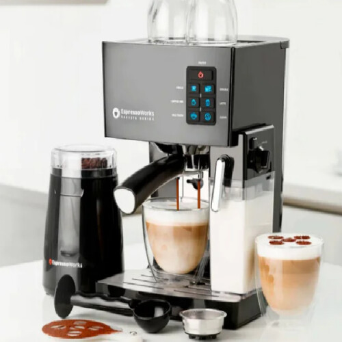 Get your daily caffeine dose with our stylish and durable Black Espresso Machine by Espresso Works. This sleek and compact machine is perfect for any home or office. It uses advanced brewing technology to produce excellent coffee. The black finish adds a touch of elegance to any kitchen countertop. Order your machine today by visiting our website and enjoy a perfect cup of coffee daily.
https://espresso-works.com/products/10-piece-espresso-cappuccino-maker-set-black