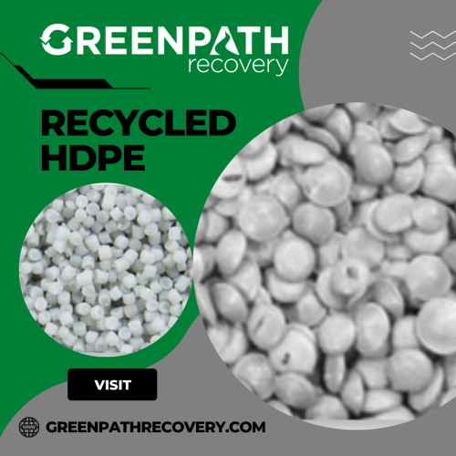 Greenpath Recovery is a direct, multi-material USA-based plastics processor. We can custom-compound recovered plastic/resin feedstock to meet specific requirements, and we also offer a range of recycled plastic pellets perfect for end-of-use manufacturing. These final recycled plastic pellets are often high-grade, environmentally-friendly materials, available at less cost than virgin plastics. This includes resins such as LDPE, LLDPE, MDPE, HDPE, PP, BOPP, COPP, HOPP, PET, RPET, PS, PC, EPS, GPPS and HIPS. Visit our website for more information about Recycled HDPE. Visit https://greenpathrecovery.com/products/recycled-plastic-pellets/