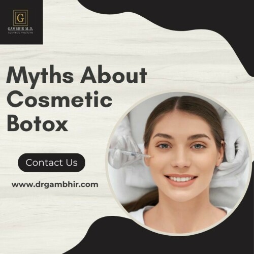 You might have heard that Botox is a miracle cure-all for every beauty woe. But what if we told you that some of those rumors are nothing but myths? In this article, we'll debunk the top seven myths about Botox.

Visit: https://www.drgambhir.com