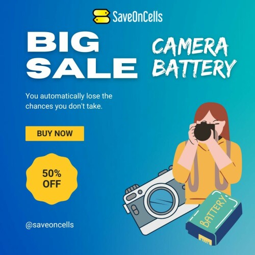 Camcorder battery charger are essential accessories for digital video recorders, allowing you to keep your battery powered up and ready to go. Start shopping with us and you'll love our incredibly low price. So start shopping now.
https://saveoncells.com/collections/batteries