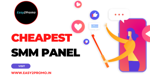 The top Smm panel services are provided by Easy2Promo, and we are easily available to everyone with our unique services. Are you running a firm and searching for real Cheapest smm panel services in terms of getting deeper perceptions? We are here to value your complete pleasure, if you choose us for your company, we can assist you with creating a strong online presence on a variety of social media sites, including Facebook, Instagram, LinkedIn, YouTube, and more with our Cheap Smm panel. For more details call us at +16395696746 or visit https://www.easy2promo.in/