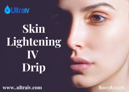 Skin Lightening IV Drip is a non-invasive, temporary solution that helps in reducing or eliminating pigmentation. This is the most effective and fastest way to get whiter skin tones. With skin-lightening iv drip, you can achieve a fairer complexion with no side effects. Contact us at 8003823276 or visit www.ultraiv.com to make an appointment.