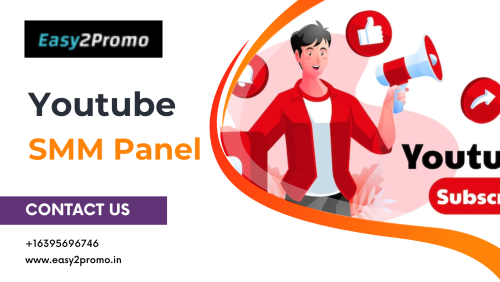 Check your YouTube subscribers. Are you disappointed? Stop getting worried! We offer all of the inexpensive services related to YouTube promotions, including views, subscribers, Ad word views, Trending views, US custom comments, Reel and Organic YouTube watch time, and other services. We only offer services that are of the highest calibre. To get the top Youtube smm panel call us at +16395696746 or visit https://www.easy2promo.in/