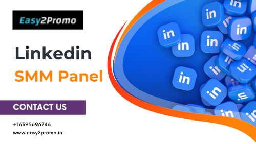 Searching for the best online SMM panel? The best offers are available on our official website. We must make sure that by just paying a cheap amount for our services, you can get the best marketing result. To grow your business, use our Linkedin smm panel services that will increase your company followers, profile followers, post likes, comments, and many more. For more details call us at +16395696746 or visit https://www.easy2promo.in/linkedin-smm-panel