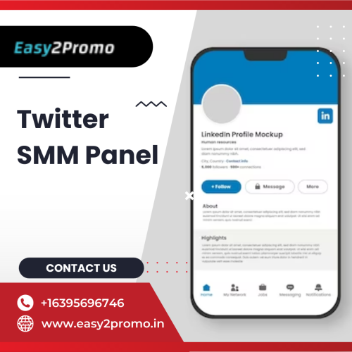 We spent a lot of time looking for the best Twitter smm panel before discovering Easy2Prmo. One of the platforms with the highest involvement is Twitter. From followers to likes and video views, we have a massive amount of qualified marketing and services for the platform. To be in trend and change your company status among your clients get in touch with us. For more details call us at +16395696746. https://www.easy2promo.in/twitter-smm-panel