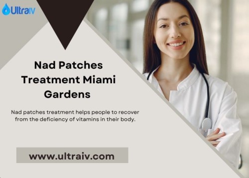 Nad patches treatment helps people to recover from the deficiency of vitamins in their body. It occurs naturally with the age factor. As we get older the patches diminish and lead to chronic fatigue. This treatment helps to increase your Nad level which improves your immune system. To know more about Ultra IV please visit our website www.ultraiv.com or call us at 8003823276.