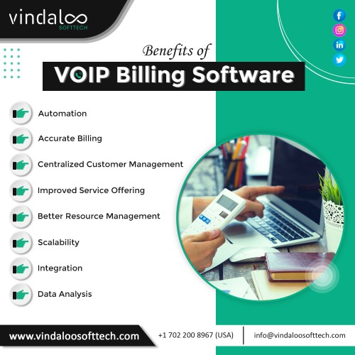 VoIP is a cost-effective business communication channel, but businesses need to invest in VoIP billing software to keep track of calling expenses. Here are a few tips that vindaloo softtech tells its prospects to keep in mind. For more information please visit: https://blog.vindaloosofttech.com/voip-billing-software-benefits/