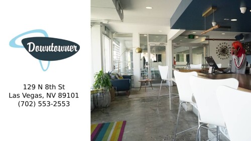 Downtowner Boutique Hotel
129 N 8th St
Las Vegas, NV 89101
(702) 553-2553

https://downtownerlv.com