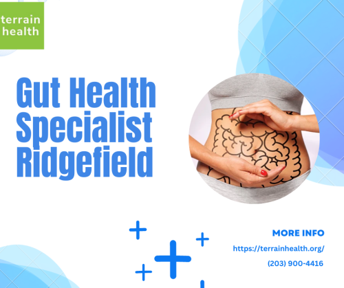 Terrain Health is a leading Gut Health Specialist in Ridgefield. our team of experts provides comprehensive and personalized care to address a wide range of gut-related issues. Utilizing advanced diagnostic tools and evidence-based treatments, Terrain Health strives to improve patient's overall health and quality of life through a holistic approach to gut health.

Website: https://terrainhealth.org/gut-health/