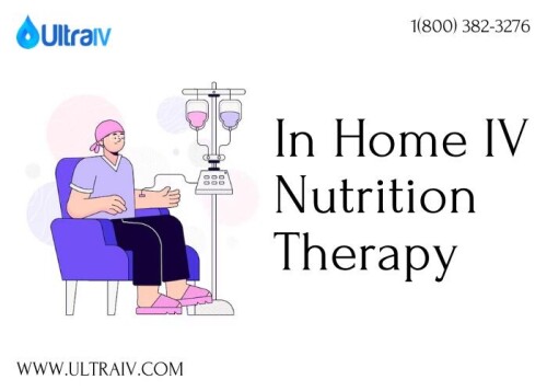 In-Home IV Nutrition Therapy offers convenient, personalized intravenous nutrient infusion services within the comfort of your residence. Experience enhanced well-being and health benefits through this safe and effective method of receiving essential vitamins, minerals, and hydration directly into your bloodstream. Call us now at 8003823276 or visit our website www.ultraiv.com