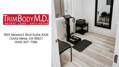 TrimBody M.D.
1835 Newport Blvd Suite A106
Costa Mesa, CA 92627
(949) 267-7386

https://trimbodymd.com/locations/costa-mesa-newport-beach/