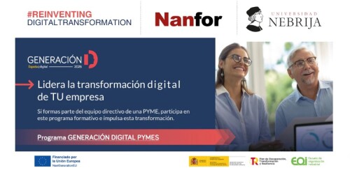 La digitalización es hoy la base fundamental donde residen las mayores ganancias en supervivencia y competitividad para las empresas. Las necesidades de digitalización en las empresas requieren a su vez de profesionales altamente cualificados que les ayuden en su transformación digital. Esto pasa por abordar los cambios que deben producirse en las personas, en las organizaciones y los modelos de negocio, más allá del uso de una tecnología en concreto.

https://nanfor.com/en/pages/programa-generacion-digital-pymes-36