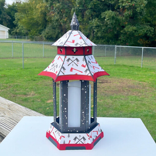 PALACE LANTERN DIMENSIONAL PAPER PROJECT