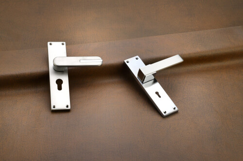 Check out our wide inventory of modern and premium door handles, locks, euro cylinders, lock body, knobs and what not.

https://klosher.com/door-handles/