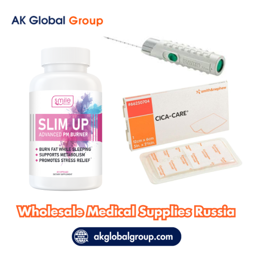 AK Global is your trusted source for wholesale medical supplies in Russia. We offer a vast selection of top brands at competitive prices, ensuring you get the quality equipment you need without breaking the bank. Plus, enjoy fast delivery and exceptional customer service. Browse our extensive catalog or request a quote today! Visit https://akglobalgroup.com/