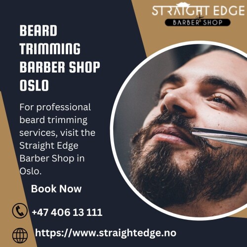 For professional beard trimming services, visit the Straight Edge Barber Shop in Oslo. Our skilled barbers specialize in crafting precision beards, ensuring a tailored and polished look. Experience the art of grooming at its finest with Straight Edge Barber Shop – where your impeccable beard begins. Book your appointment for a refined and polished look today!
Visit our website: https://www.straightedge.no/services