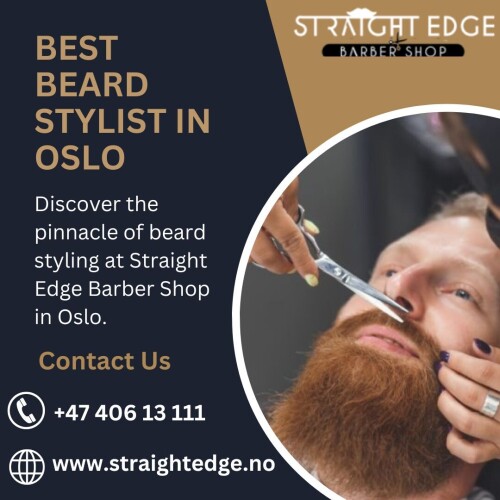 Discover the pinnacle of beard styling at Straight Edge Barber Shop in Oslo. Our expert barbers specialize in crafting the finest and most precise beard styles, ensuring you leave with a look that's tailored to perfection. Experience the artistry of our skilled professionals who are dedicated to delivering the best beard styling services in Oslo. Visit us for a grooming experience that goes beyond expectations, where precision meets style at Straight Edge Barber Shop.
Website: https://www.straightedge.no/