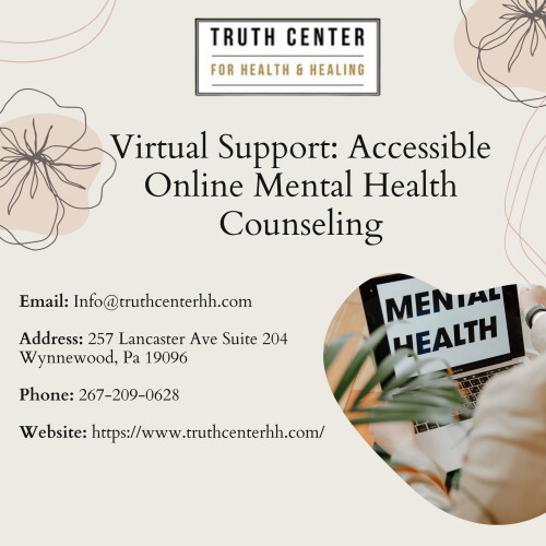 Virtual Support Accessible Online Mental Health Counseling