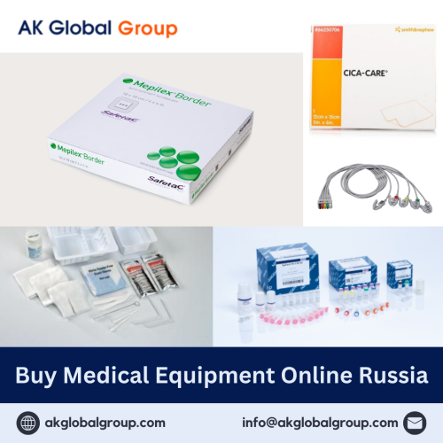 Explore AK Global Group's commitment to excellence when you buy medical equipment online in Russia. With a vast selection, streamlined processes, and prompt deliveries, we ensure a hassle-free experience. Trust us as your reliable partner, providing top-notch products to support healthcare. Simplify your procurement, focus on patient care, and choose AK Global Group for all your online medical equipment needs. Visit our website to learn more about our customer-centric approach and expertise. Visit https://akglobalgroup.com/about