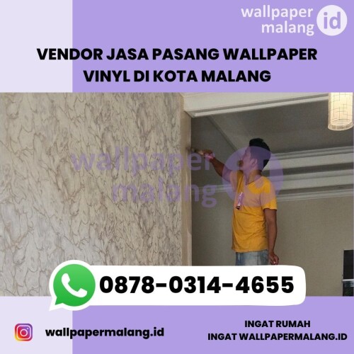 VENDOR JASA PASANG WALLPAPER VINYL DI KOTA MALANG