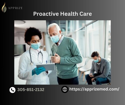 Through proactive health care from Apprize Medical, where we emphasize prevention and individualized attention, you may empower your journey toward well being. With an emphasis on early identification, risk assessment, and personalized wellness regimens, our committed staff takes a proactive approach to health, keeping you ahead of possible problems. Visit our website : https://apprizemed.com/proactive-care/