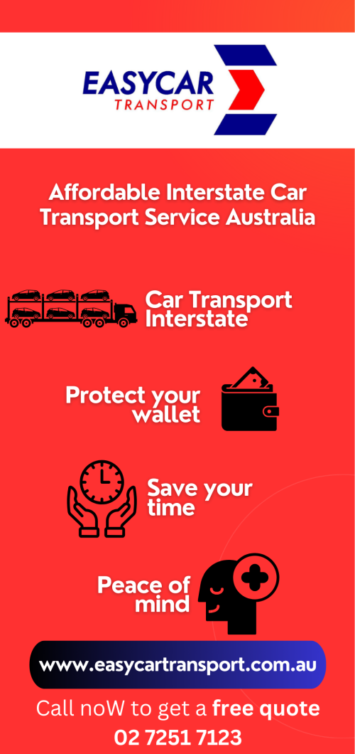 Affordable Interstate Car Transport Service Australia