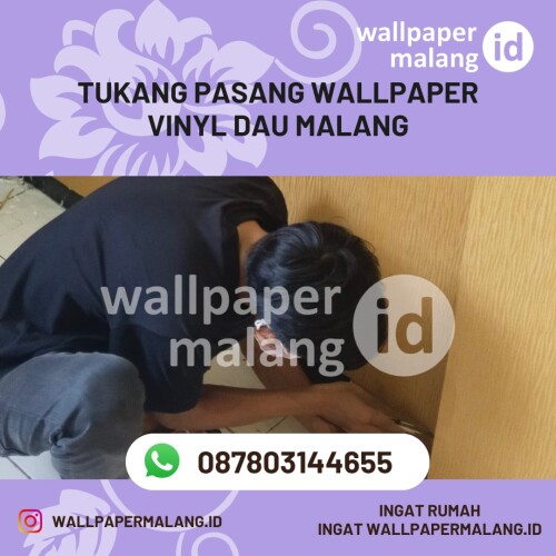 Tukang pasang wallpaper vinyl dau malang