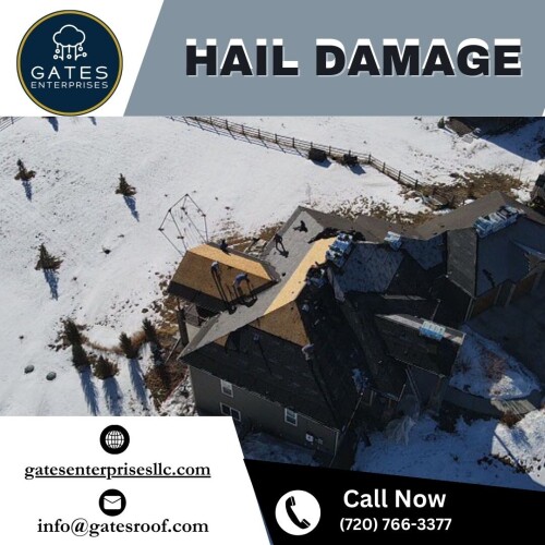 Caught in a hail storm? Gates Enterprises LLC is here to roof you up! We are hail damage repair specialists, offering comprehensive inspections, repairs, and insurance assistance. We'll work to get your roof back in top shape quickly and affordably. Don't let hail damage stress you out - call Gates Enterprises LLC for your Roof! Visit:https://gatesenterprisesllc.com/