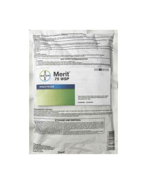 Achieve optimal pest control with Merit 75 WSP's versatile application methods. Whether you're targeting grubs, weevils, or other soil and turf pests, this insecticide concentrate can be applied effectively to various surfaces. From turfgrass to ornamentals, trees, and even structures, Merit 75 WSP offers comprehensive protection wherever pests may strike.