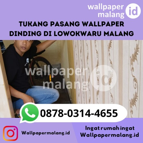 Tukang pasang wallpaper dinding di lowokwaru malang