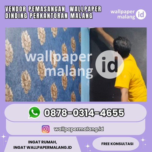 Vendor Pemasangan Wallpaper Dinding Perkantoran Malang