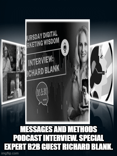 Messages and Methods podcast b2b sales guest CEO RICHARD BLANK COSTA RICA'S CALL CENTER.