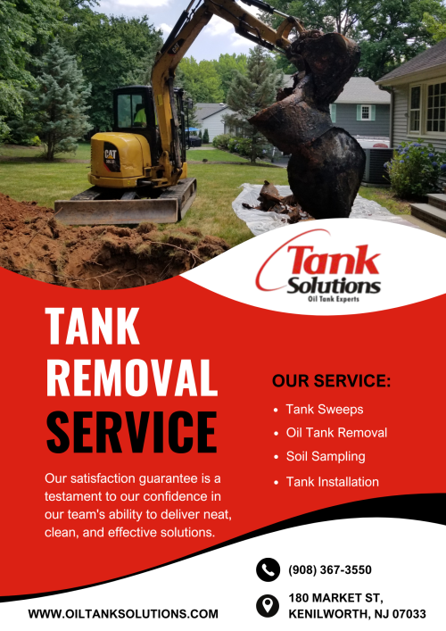 For reliable oil tank removal services in New Jersey, trust our experienced team. We specialize in safe, efficient tank removal, detection, and soil remediation. Serving NJ with expertise and care.