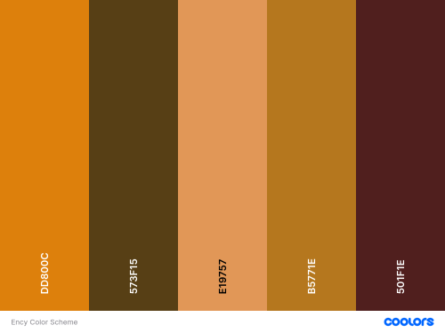 Ency Color Scheme