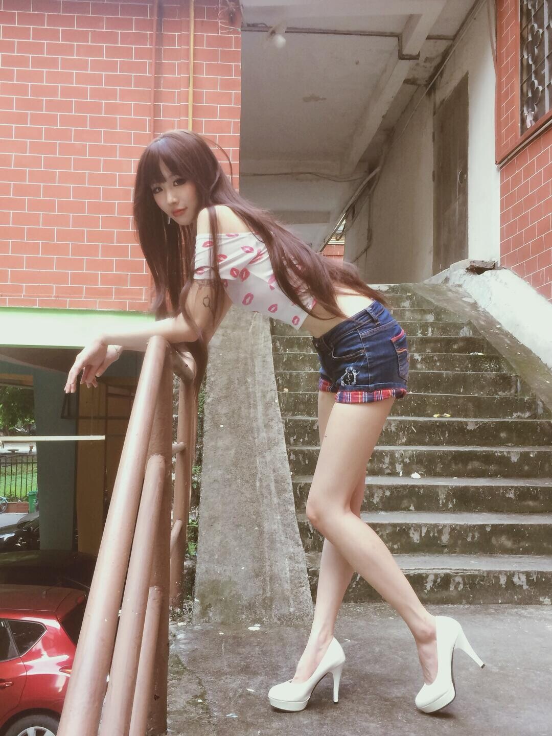 ootd 레트로   사진 2장